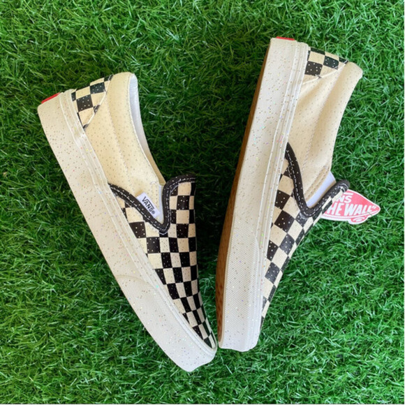 Vans Classic Slip On Checkerboard Glitter - Picture 4 of 6